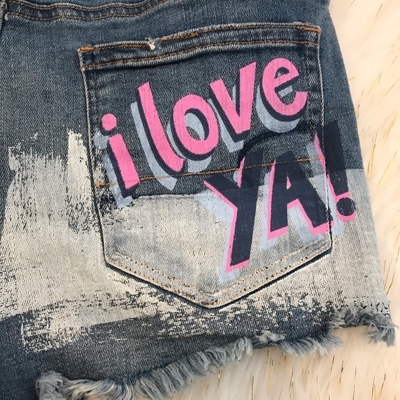 American Eagle Vintage High-Rise Festival Shorts - Picture 7 of 8